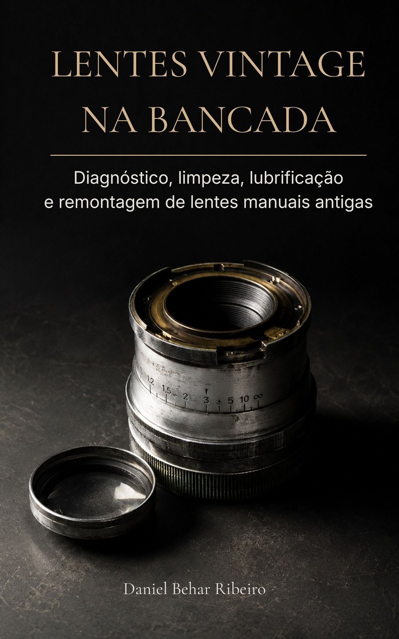 Capa de Lentes Vintage na Bancada